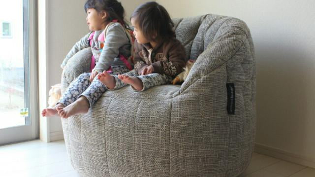 Nicht nur für die Großen... auch Kinder lieben unsere Sitzsäcke.