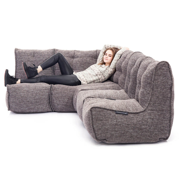 Mod 4 L Sofa - Luscious Grey