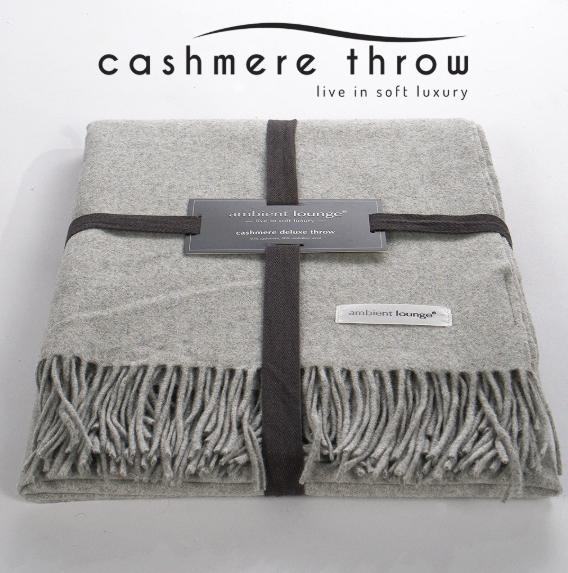 Cashmere Deluxe Throw