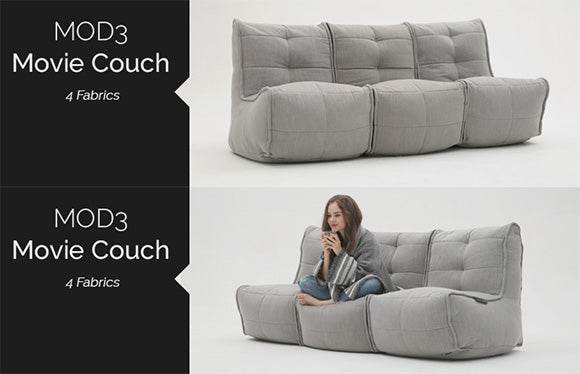 Mod 3 Movie Couch
