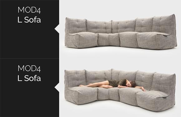 Mod 4 L Sofa