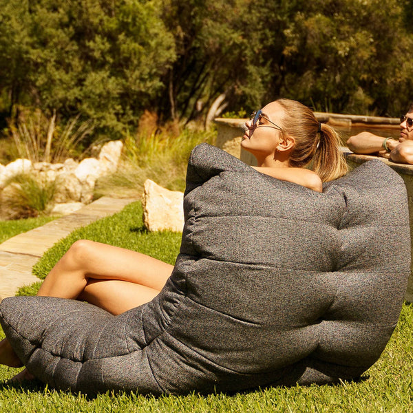 Acoustic Sofa - Titanium Weave (indoor/outdoor)