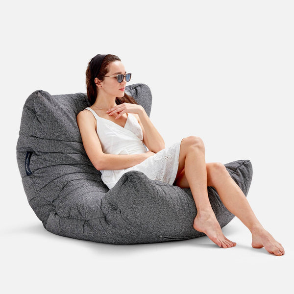 Acoustic Sofa - Titanium Weave (indoor/outdoor)