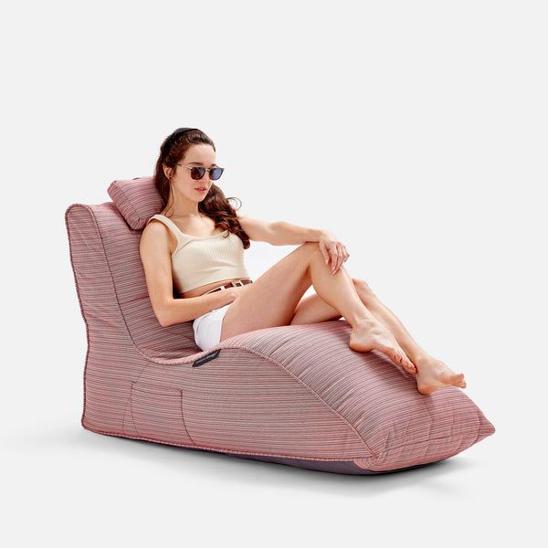 Avatar Lounger with Headrest - Outdoor/Interior