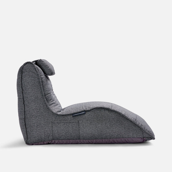 Avatar with Headrest - Titanium Weave (indoor/outdoor)