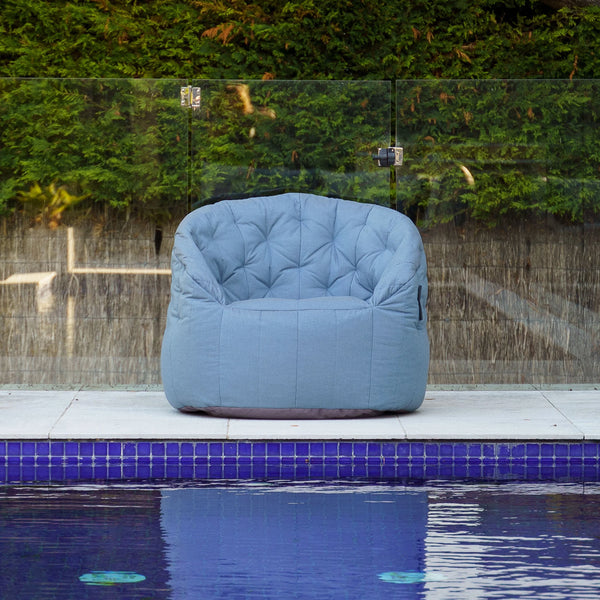 Butterfly Sofa - Atlantic Denim