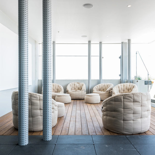 Butterfly Sofa - Mudhoney Dune (Sunbrella)