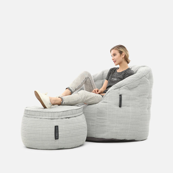 Butterfly Sofa - Silverline (UV Grade AA+)