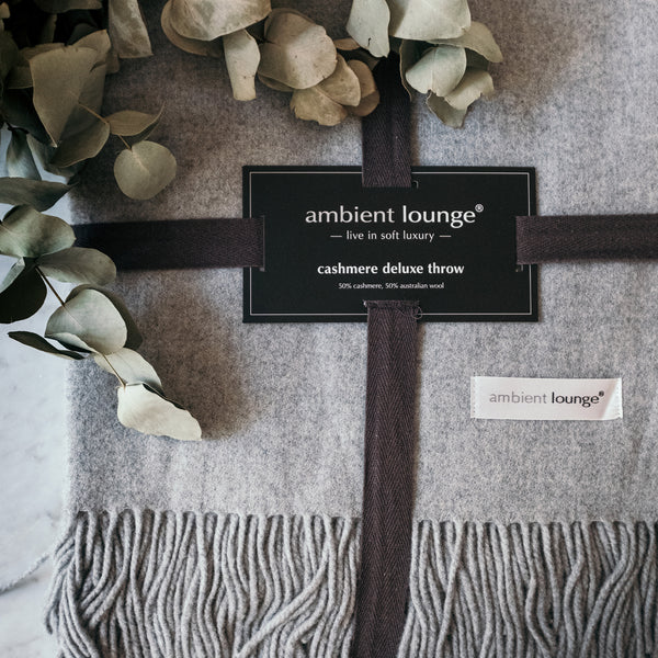 Merino Wool & Cashmere Luxury Throws