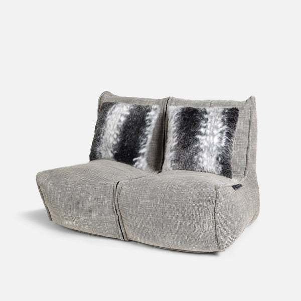 Deluxe Faux Fur Cushion - Wild Animal (Set of 2)