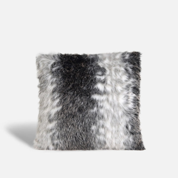 Deluxe Faux Fur Cushion - Wild Animal