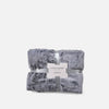 Deluxe Faux Fur Throw - Sensory Grey