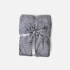 Deluxe Faux Fur Throw - Sensory Grey