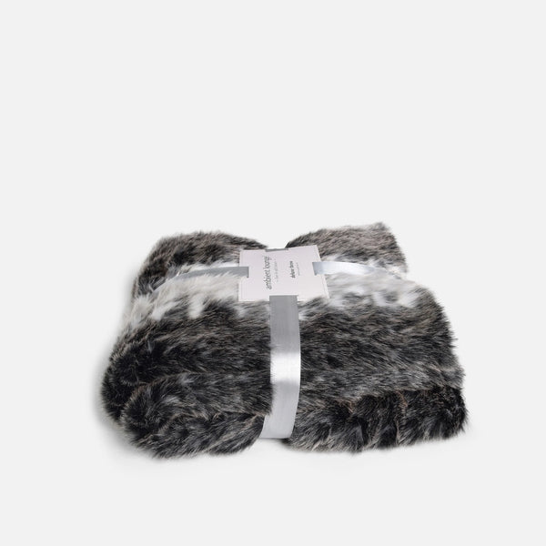 Deluxe Faux Fur Throw - Wild Animal