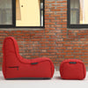 Evolution Sofa - Crimson Vibe (Sunbrella)
