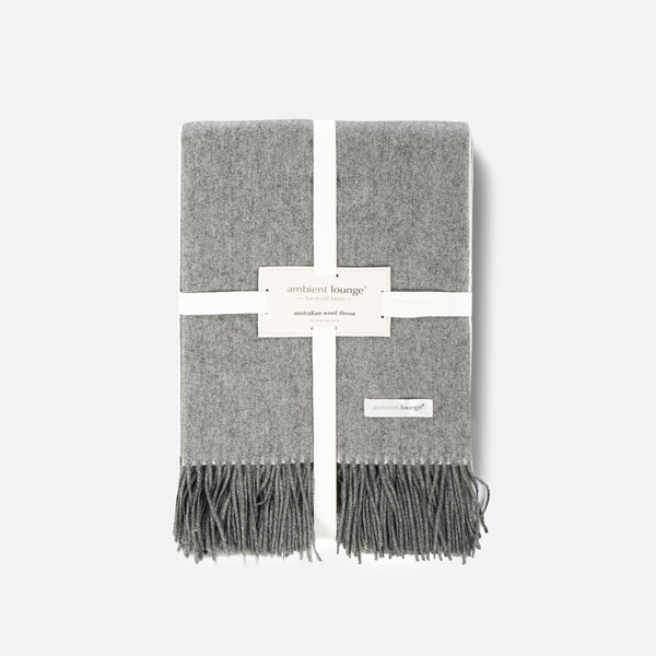 Merino Wool & Cashmere Luxury Throws