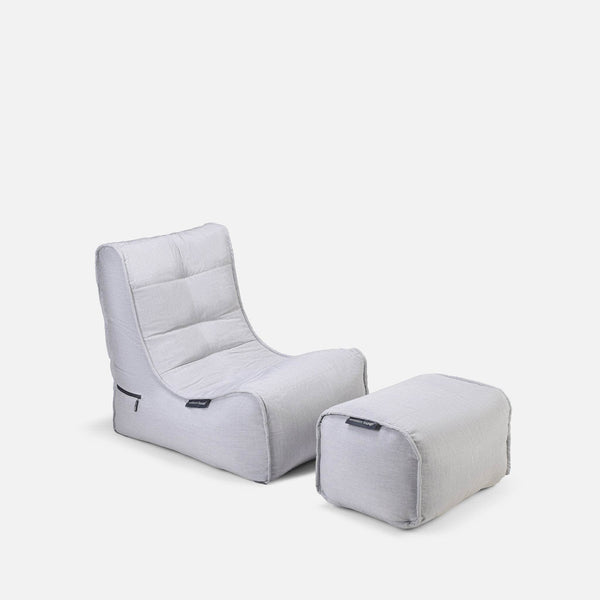 Ottoman Deluxe - Grigio Maldive (Sunbrella®)