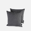 Premium Indoor/Outdoor Cushion - Titanium Weave (Set of 2)