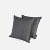 Premium Indoor/Outdoor Cushion - Titanium Weave (Set of 2)