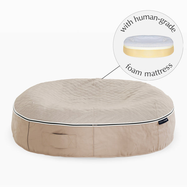 XXL Rebound Foam Mattress Dog Bed - Interior/Outdoor