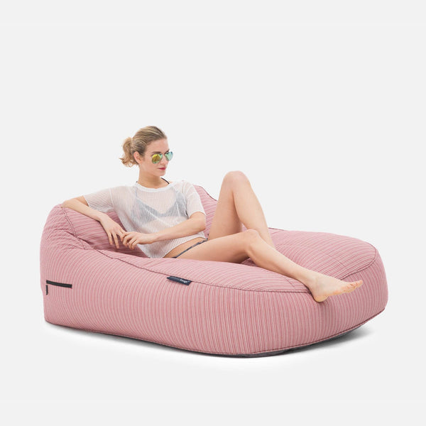 Satellite Twin Sofa - Raspberry Polo