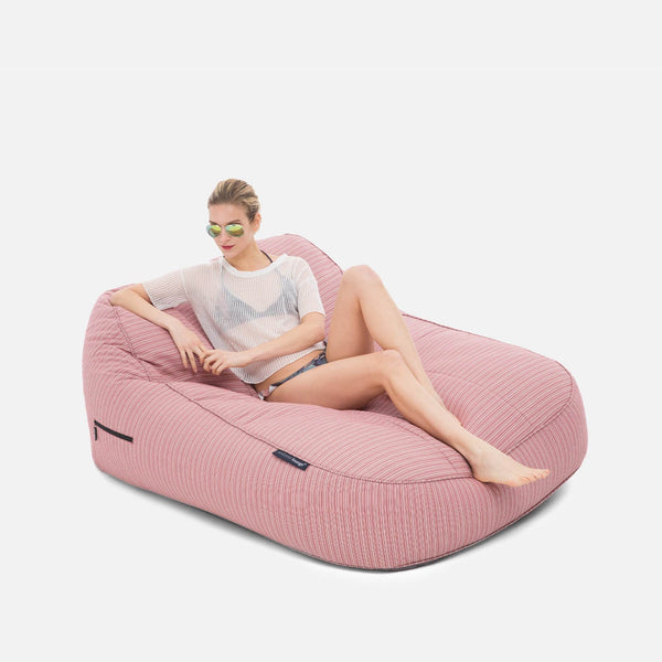 Satellite Twin Sofa - Raspberry Polo