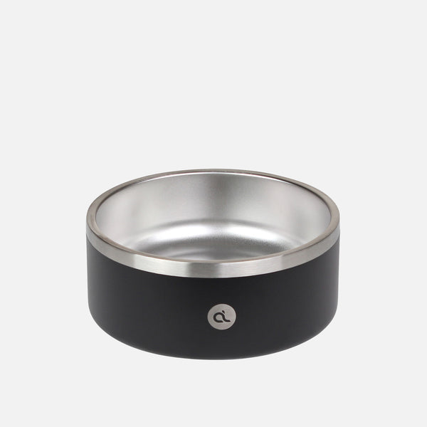 1L Double-Wall Stainless Steel Food & Water Dog Bowl