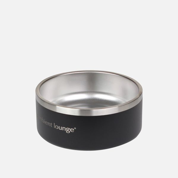 1L Double-Wall Stainless Steel Food & Water Dog Bowl