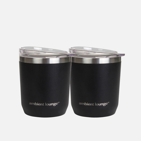 Stainless Steel Drink Cup - 300ml (Set of 2)