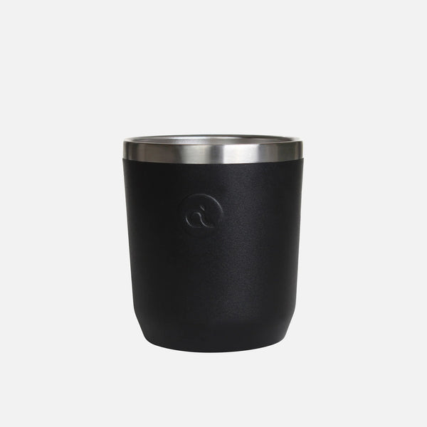 Stainless Steel Drink Cup - Black 300ml