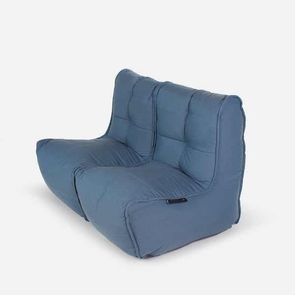 Twin Couch - Atlantic Denim