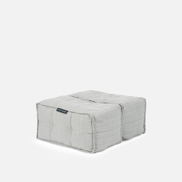 Twin Ottoman - Silverline (UV Grade AA+)