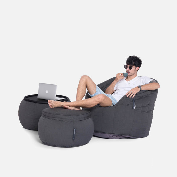 Versa Tisch - Black Rock (Sunbrella)