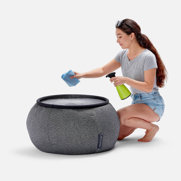 Versa Table - Titanium Weave