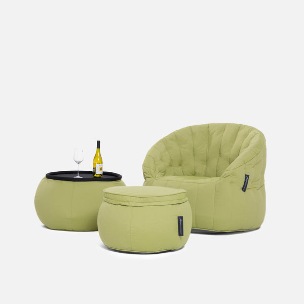 Wing Ottoman - Outdoor/Interior