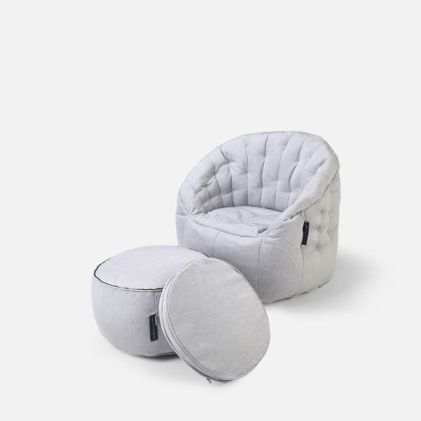 Wing Ottoman - Outdoor/Interior