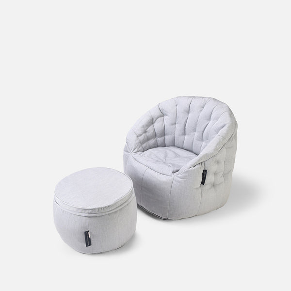 Wing Ottoman - Outdoor/Interior