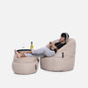 Wing Ottoman - Outdoor/Interior