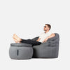 Wing Ottoman - Outdoor/Interior