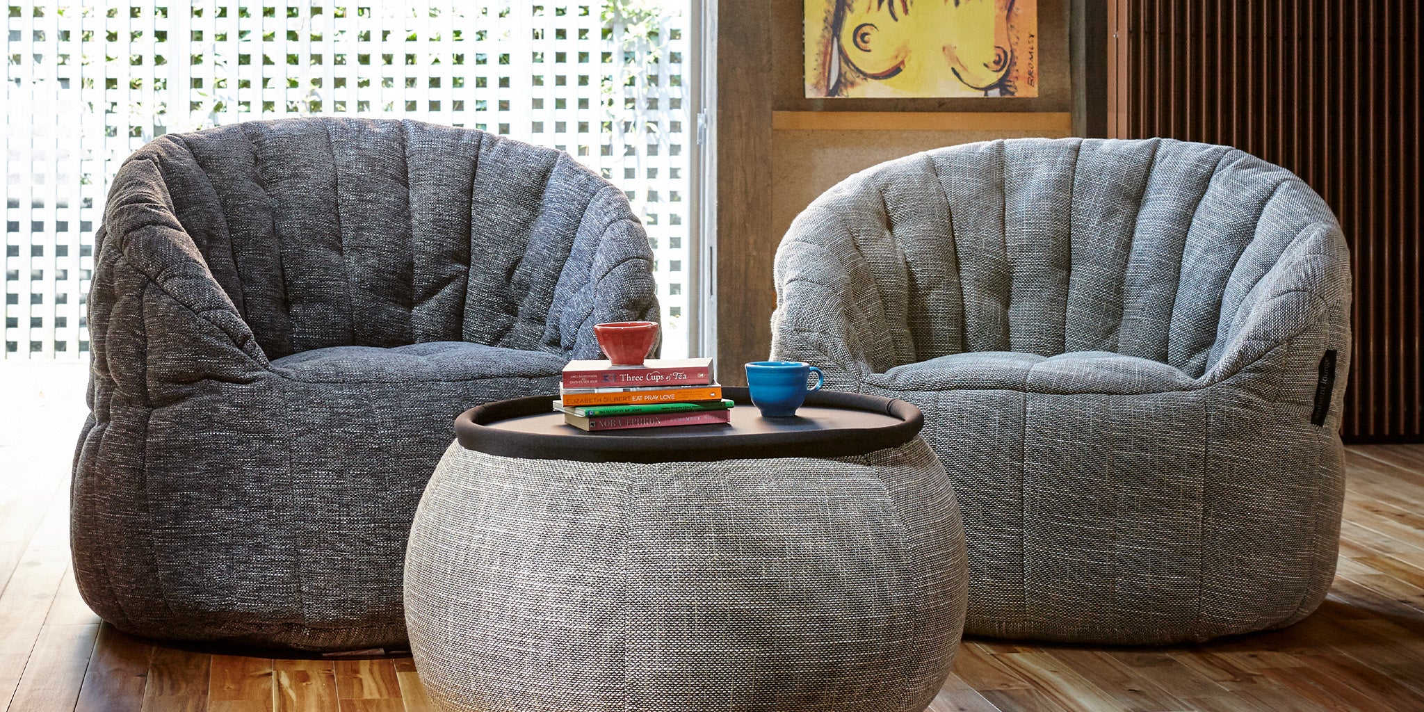 Ambient Lounge® Designer-Sitzsäcke für drinnen und draußen