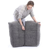 Twin Ottoman - Luscious Grey