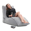 Avatar Sofa with Headrest-  Maldives Grey (Sunbrella)