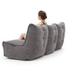 Mod 3 Movie Couch - Luscious Grey