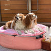 (M) Premium Indoor/Outdoor Dog Bed (Ballerina Pink)