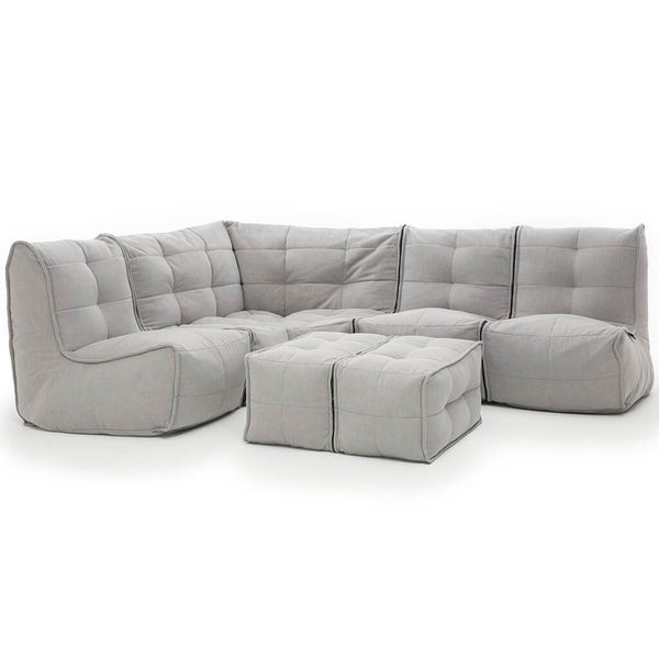 Mod 5 Living Lounge - Keystone Grey (with linen)