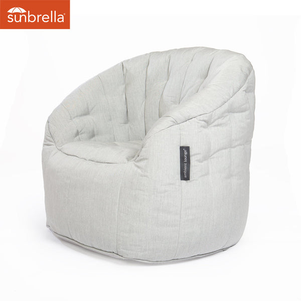 Butterfly Sofa - Maldives Grey (Sunbrella)