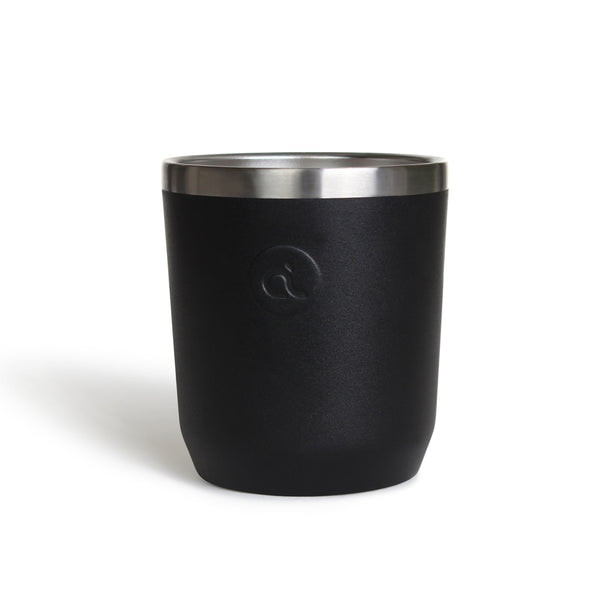 Stainless Steel Coffee Cup - Black