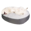 (L) Premium ThermoQuilt Dog Bed (Grey)