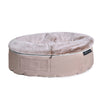 (M) Premium Indoor/Outdoor Dog Bed (Cappuccino)