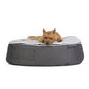 (M) Premium ThermoQuilt Dog Bed (grey)